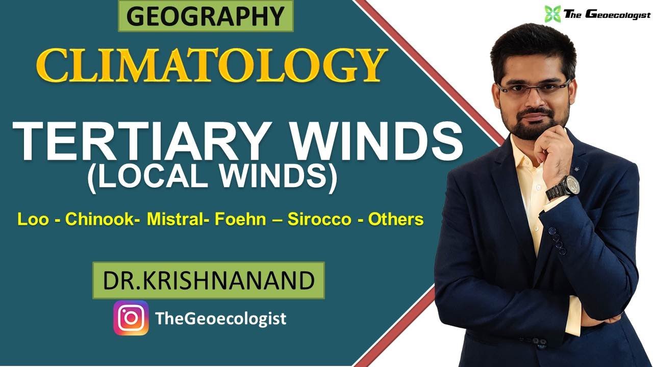 Tertiary Winds | Local Winds | Climatology | Dr. Krishnanand