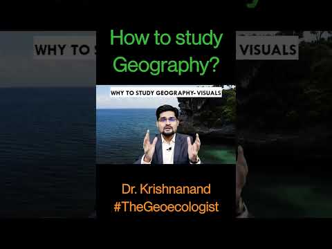 Best way to study Geography-Geoecologist #shorts