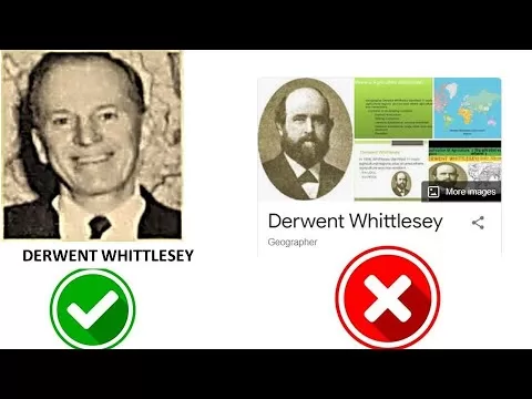Derwent Whittlesey -Sequent Occupance- Agricultural Regions
