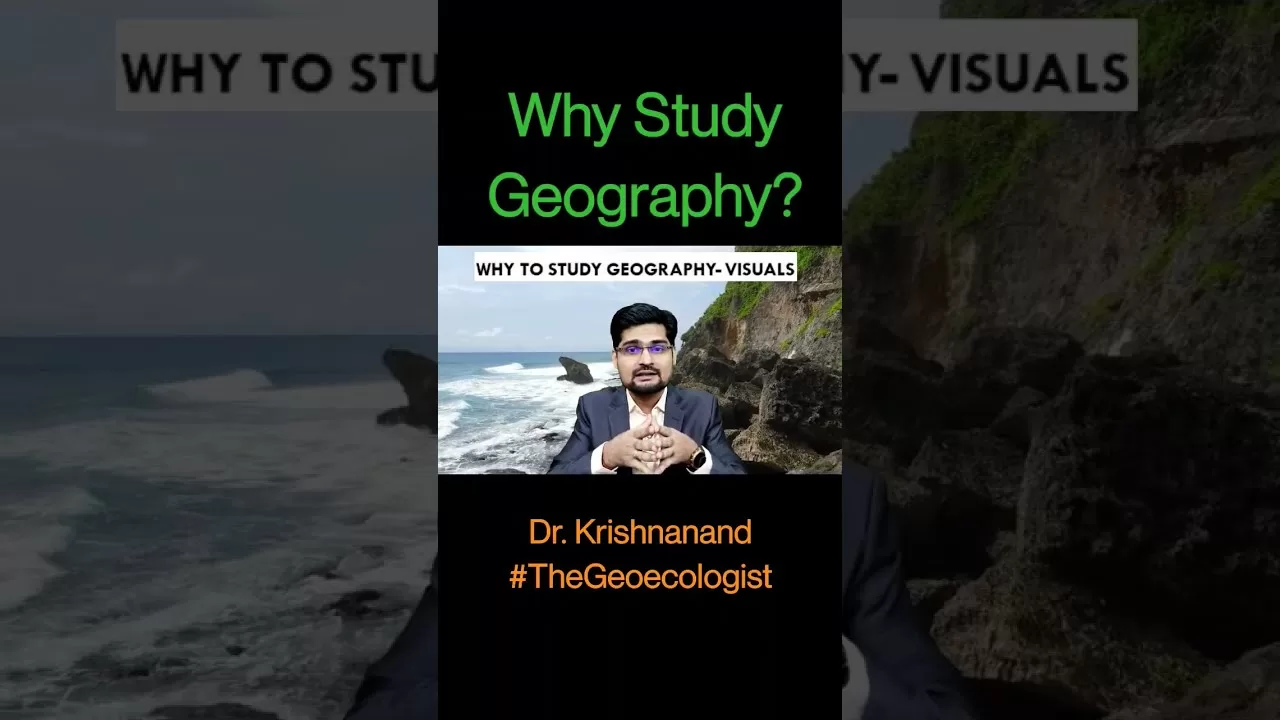 Why we should study Geography Optional-Geoecologist #shorts