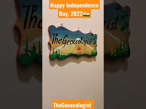 Happy Independence Day - Geoecologist #shorts #azadikaamritmahotsav