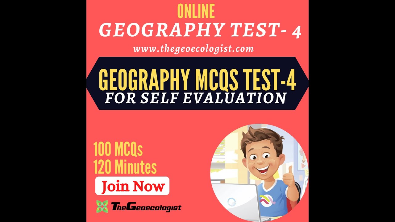 MCQs Test- UGC NET Geography -MA Geography Entrance #shorts