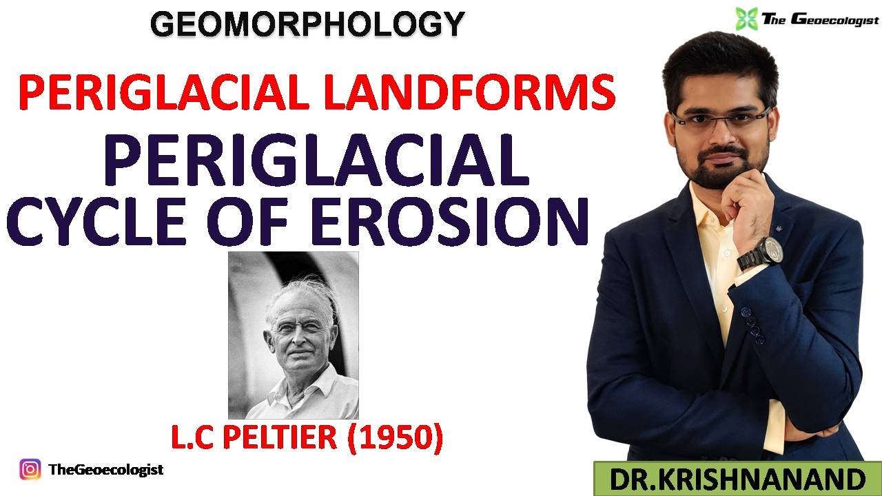 Periglacial Cycle of Erosion | Periglacial Landforms |Periglacial Processes | L.C Peltier(1950)