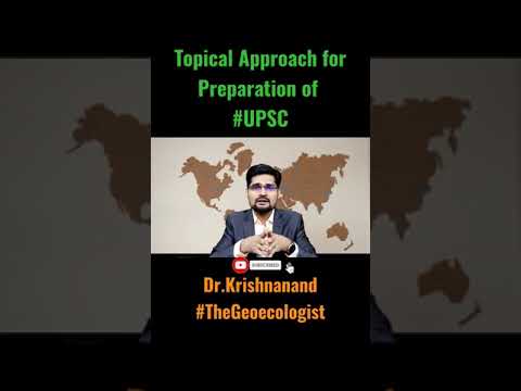 UPSC- Geography Optional- Geoecologist #shorts