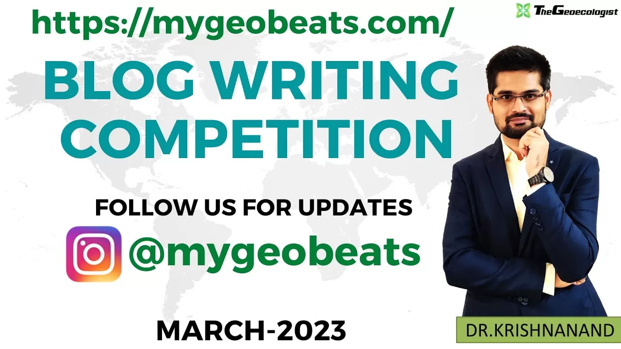 mygeobeats.com -blog writing competition-Geoecologist