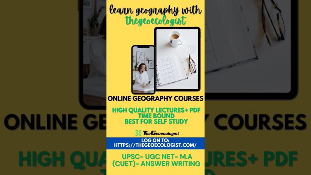 Online geography courses- UPSC-UGC NET-Geoecologist #shorts