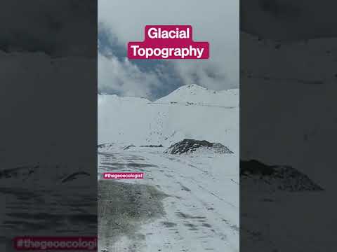 Glacial Landforms- Ladakh Vlog- Geoecologist #shorts