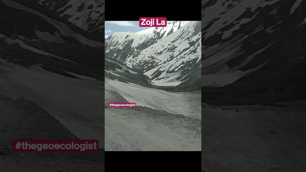 Zoji La- Zojila Tunnel- Geoecologist #shorts