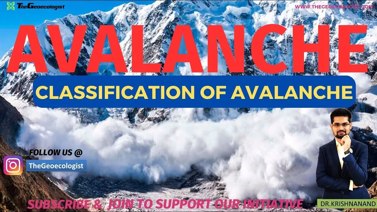 Avalanche Induced Disasters-Types of Avalanche- Geoecologist