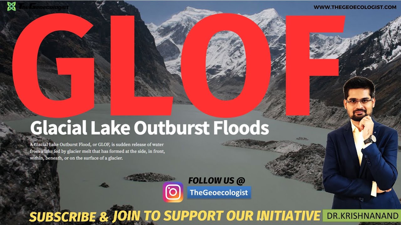 Glacial Lake Outburst Floods- GLOFs-TheGeoecologist #shorts