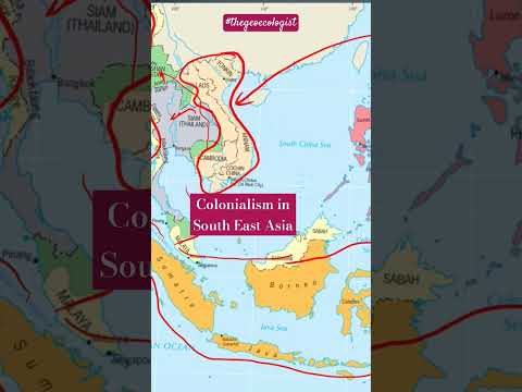 Colonialism in South East Asia #upsc #shorts