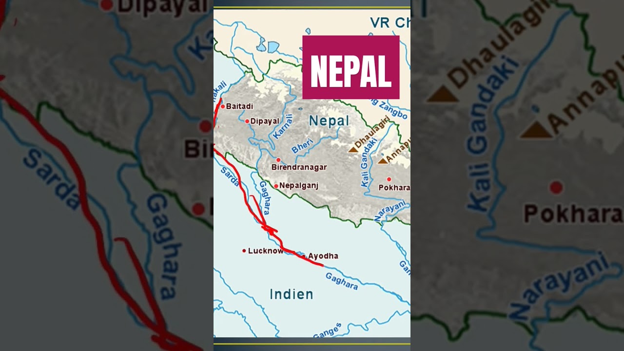 Geography of Nepal #upsc #shorts