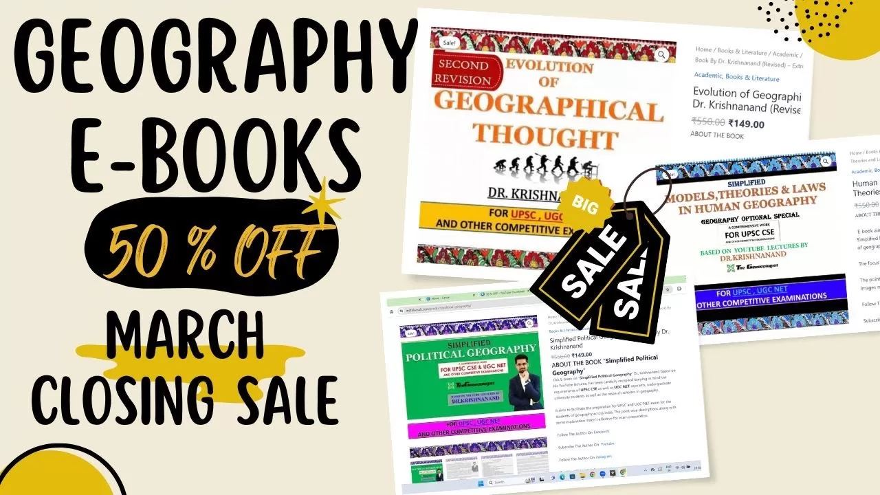 Best Study Materials eBooks #upsc #ugcnetjrf #thegeoecologist