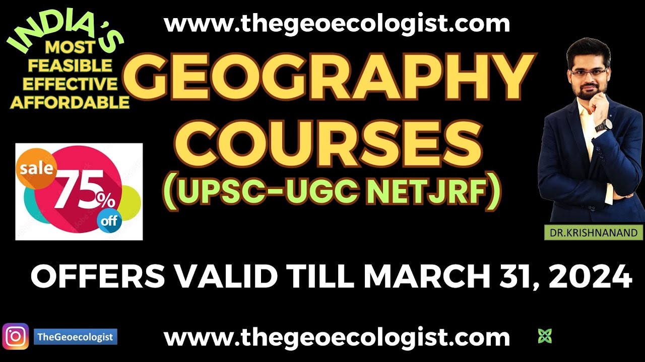 online geography optional course -most affordable #upsc
