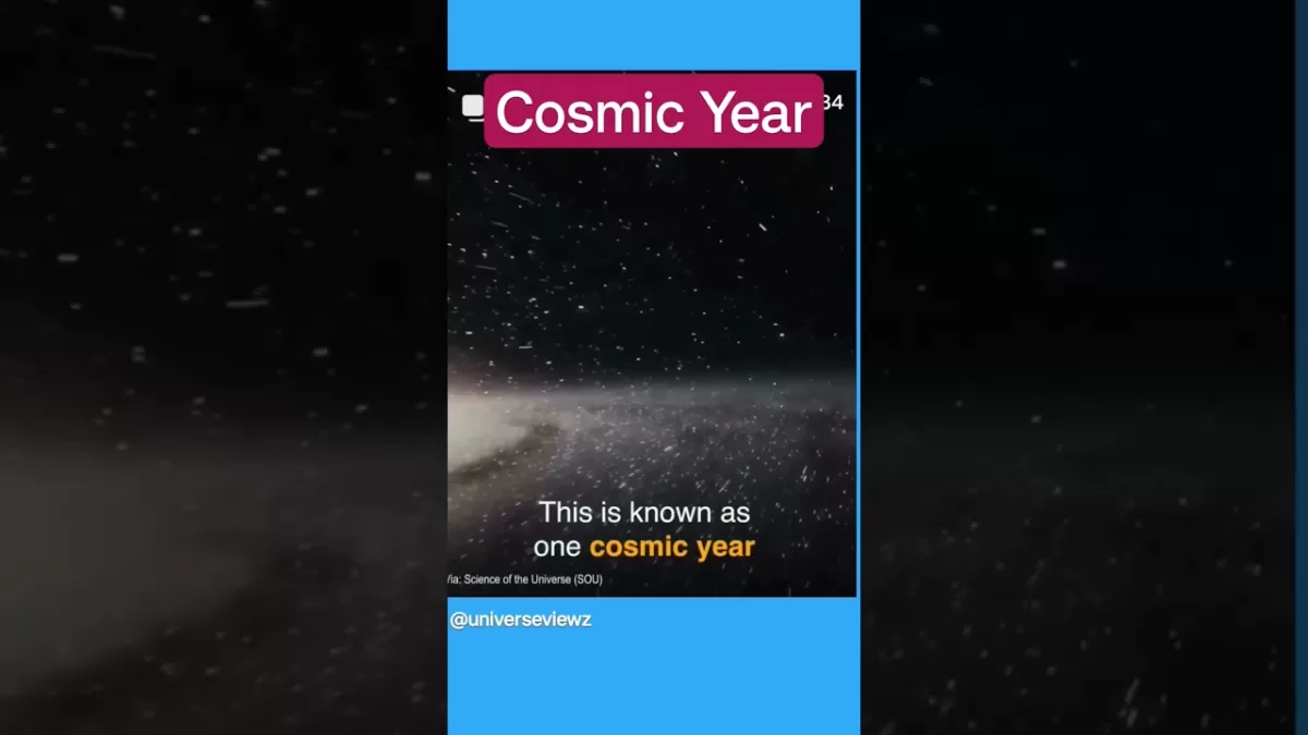 Cosmic Year- Galactic Year #upsc2024 #shorts