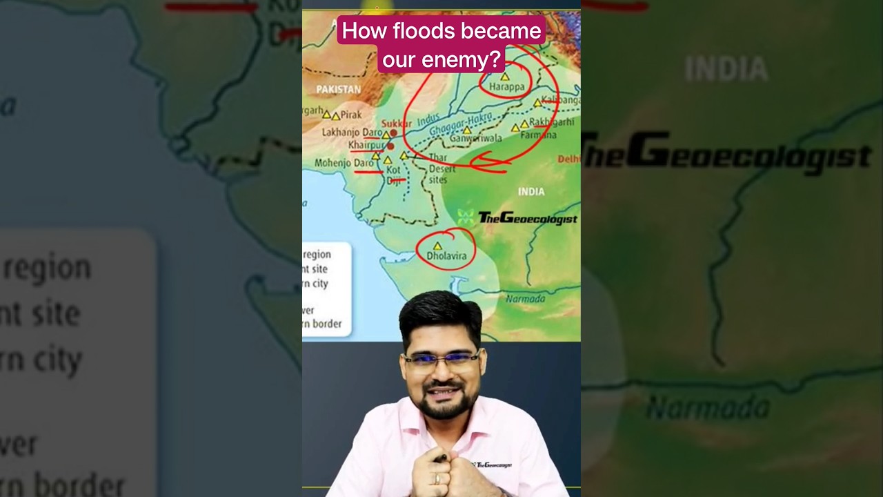 Floods - How they became our enemy? #upsc #shorts