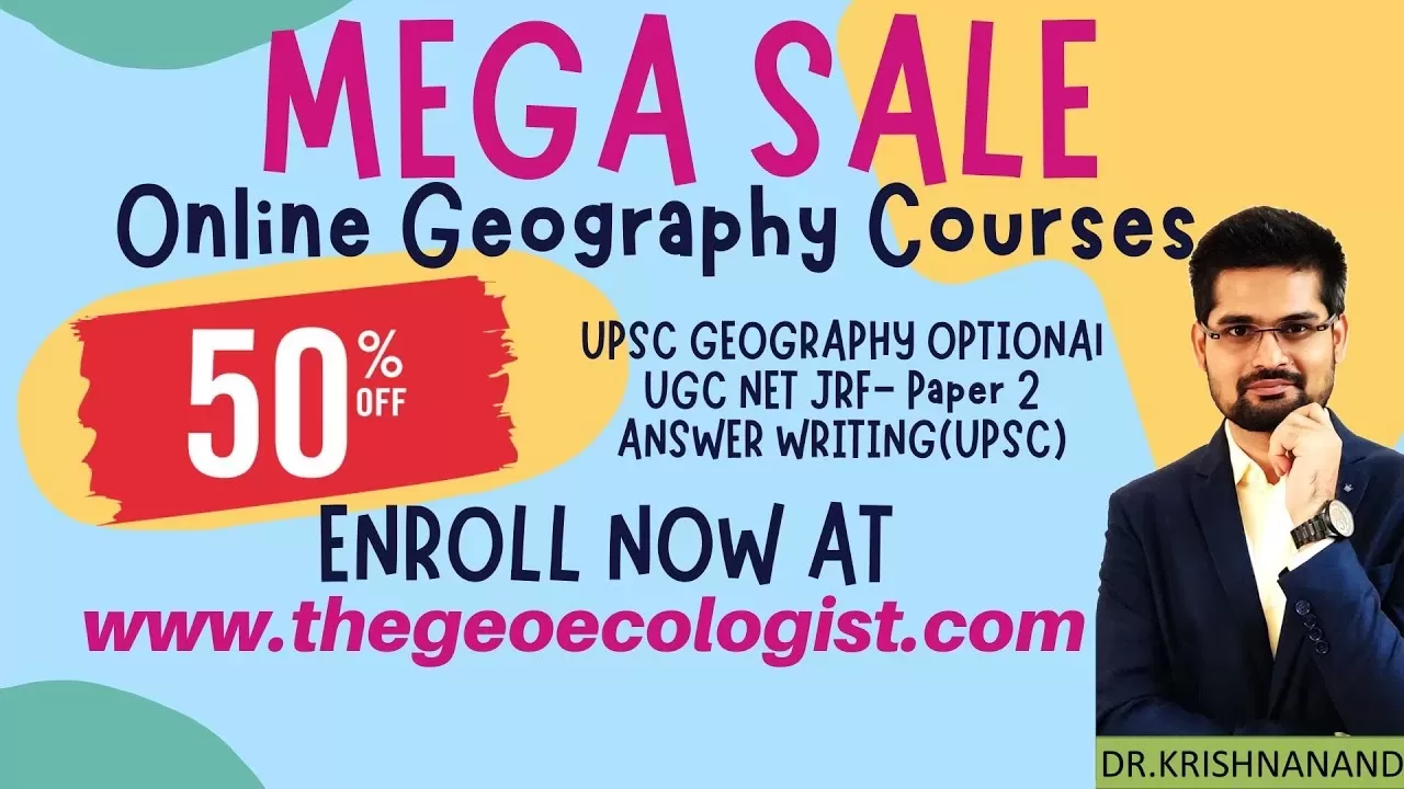 Geography Tenable Best Online Geography Optional Course #upsc2025 #ugcnetgeography ...