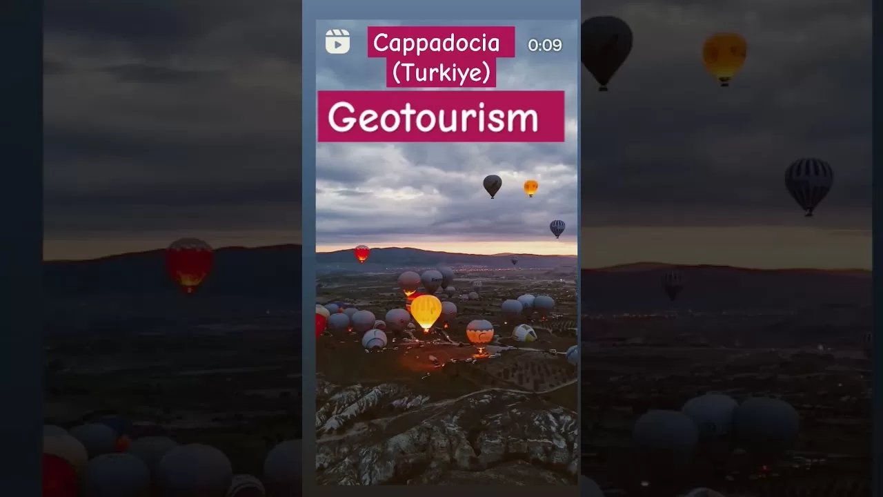 Cappadocia -Fairy Chimneys #türkiye #geotourism  #viral  #shorts