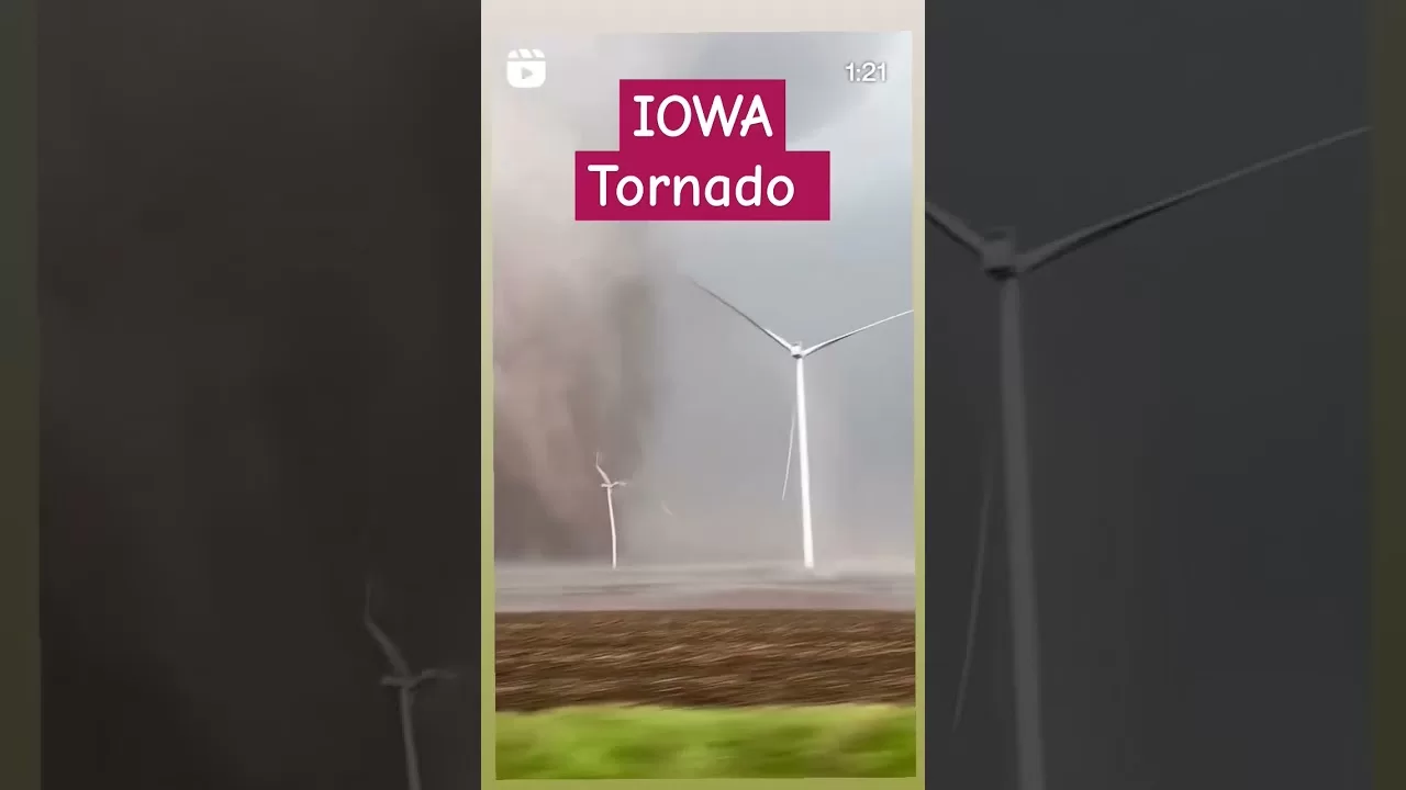 Iowa Tornado #iowa #tornado #disaster #viral #shorts