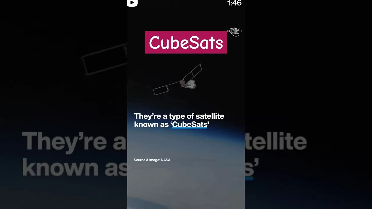 CubeSats- Tracking Heat Released by Earth Poles #cubesat #viral #shorts