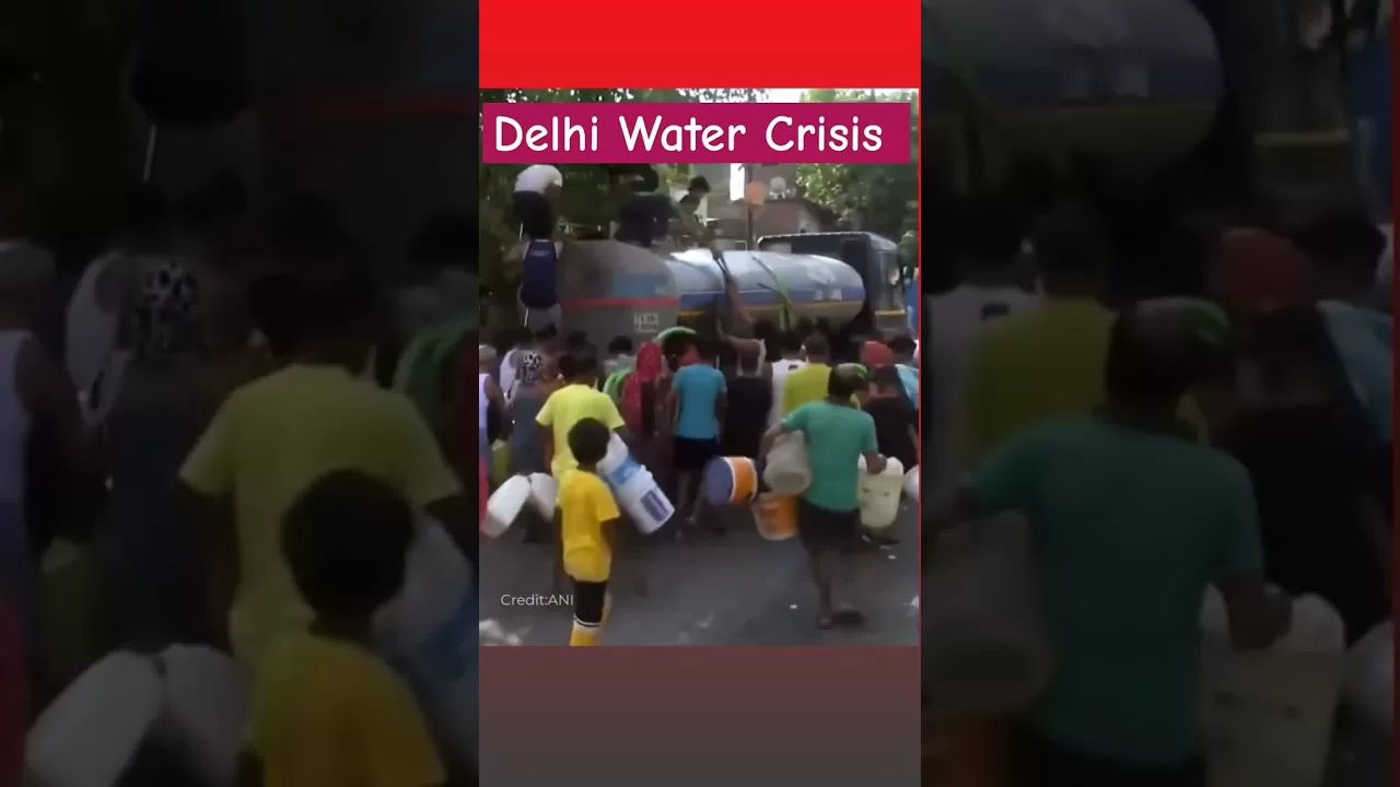 Delhi Water Crisis #watercrisis #delhiwatercrisis #viral #shorts