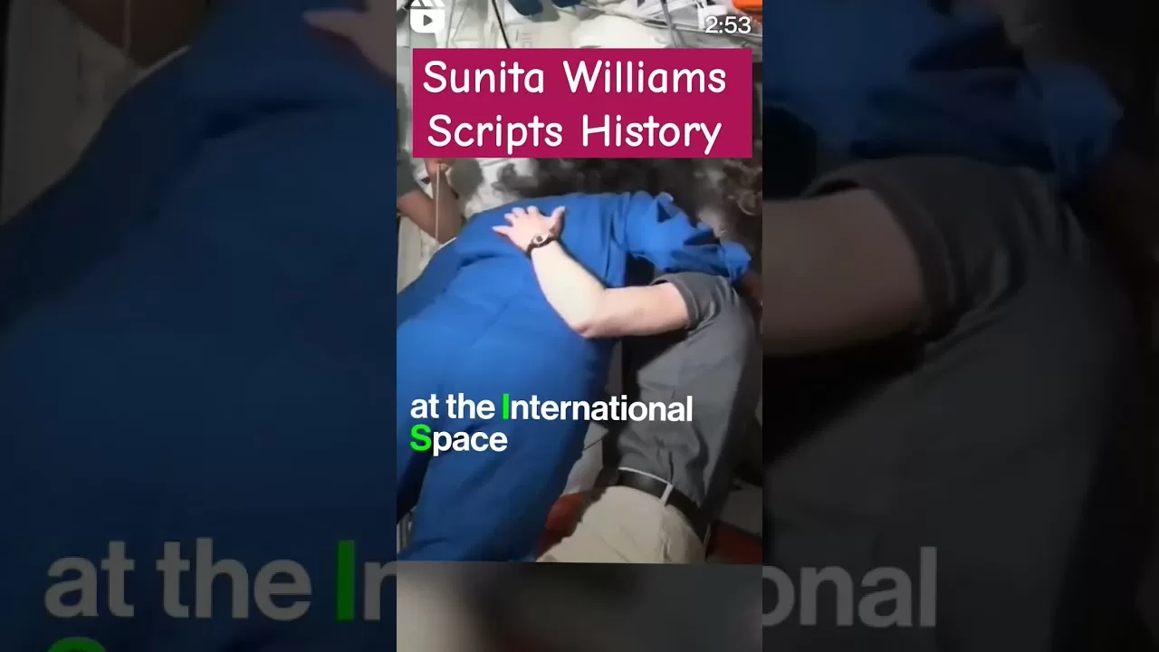 Sunita Williams Scripts History #boeing #starliner  #spaceexploration #sunitawilliams #viral #shorts