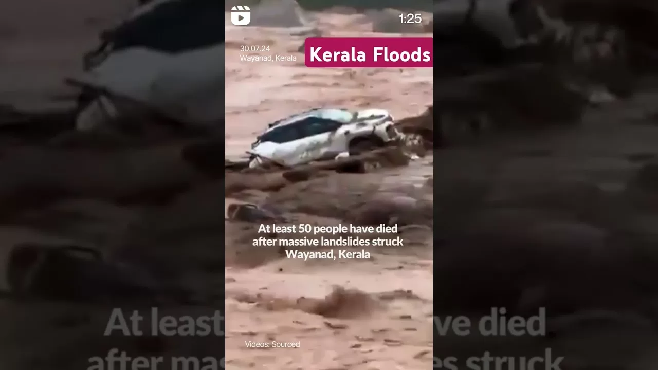 Wayanad landslides #keralafood #disasters #viralvideo #shorts