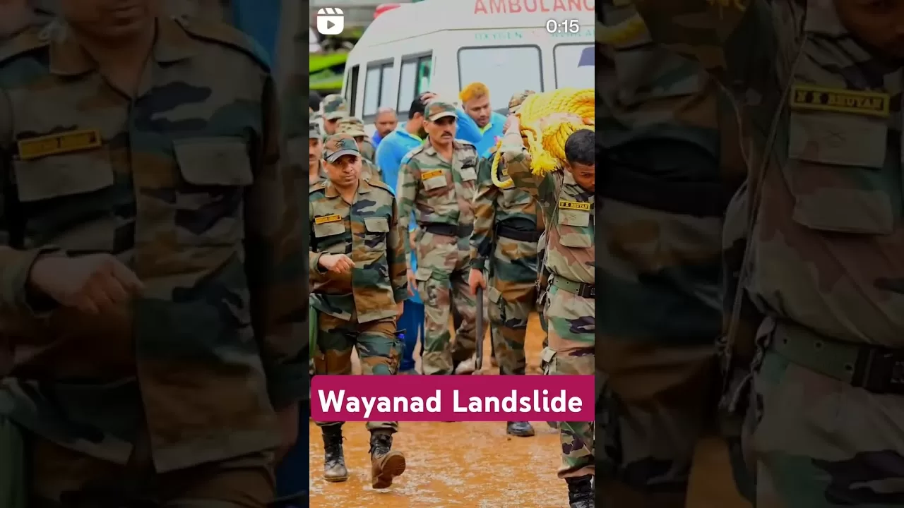 Wayanad Landslide #wayanad #wayanadflood #wayanadlandslide #viralshorts #shorts