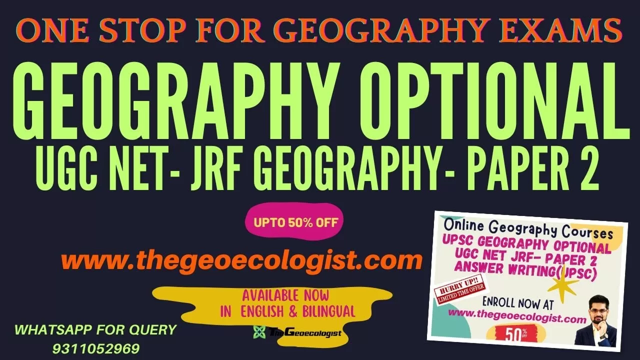 Best geography online courses for #upsc #ugcnetgeography