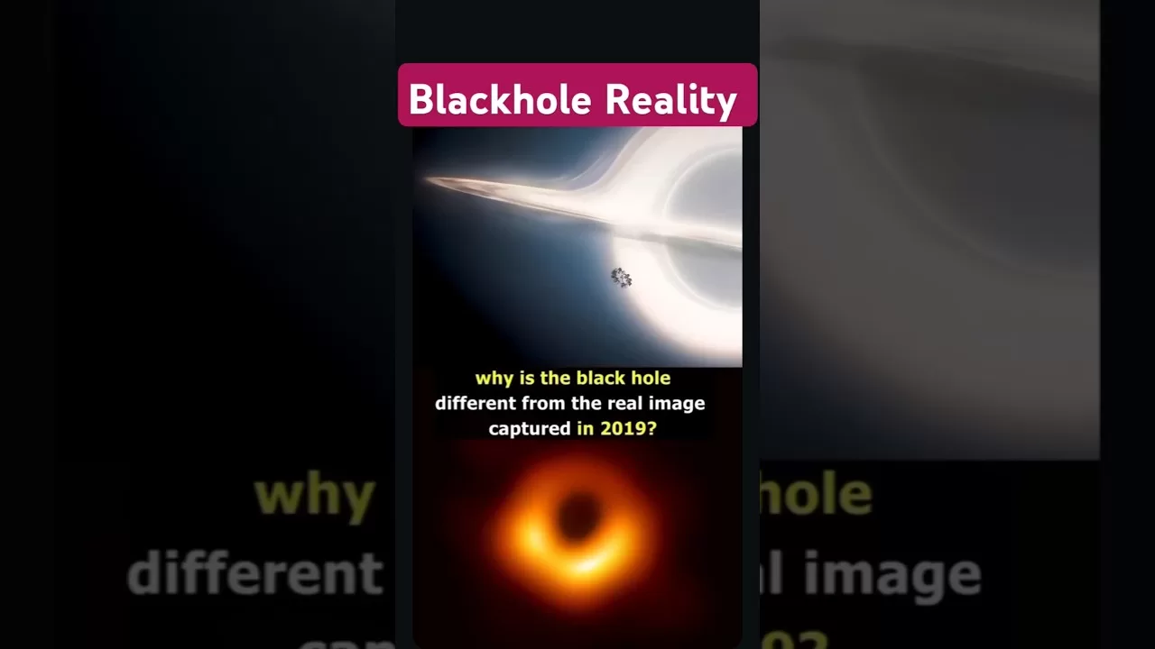 Blackhole Reality #interstellar #blackholesexplained #shorts